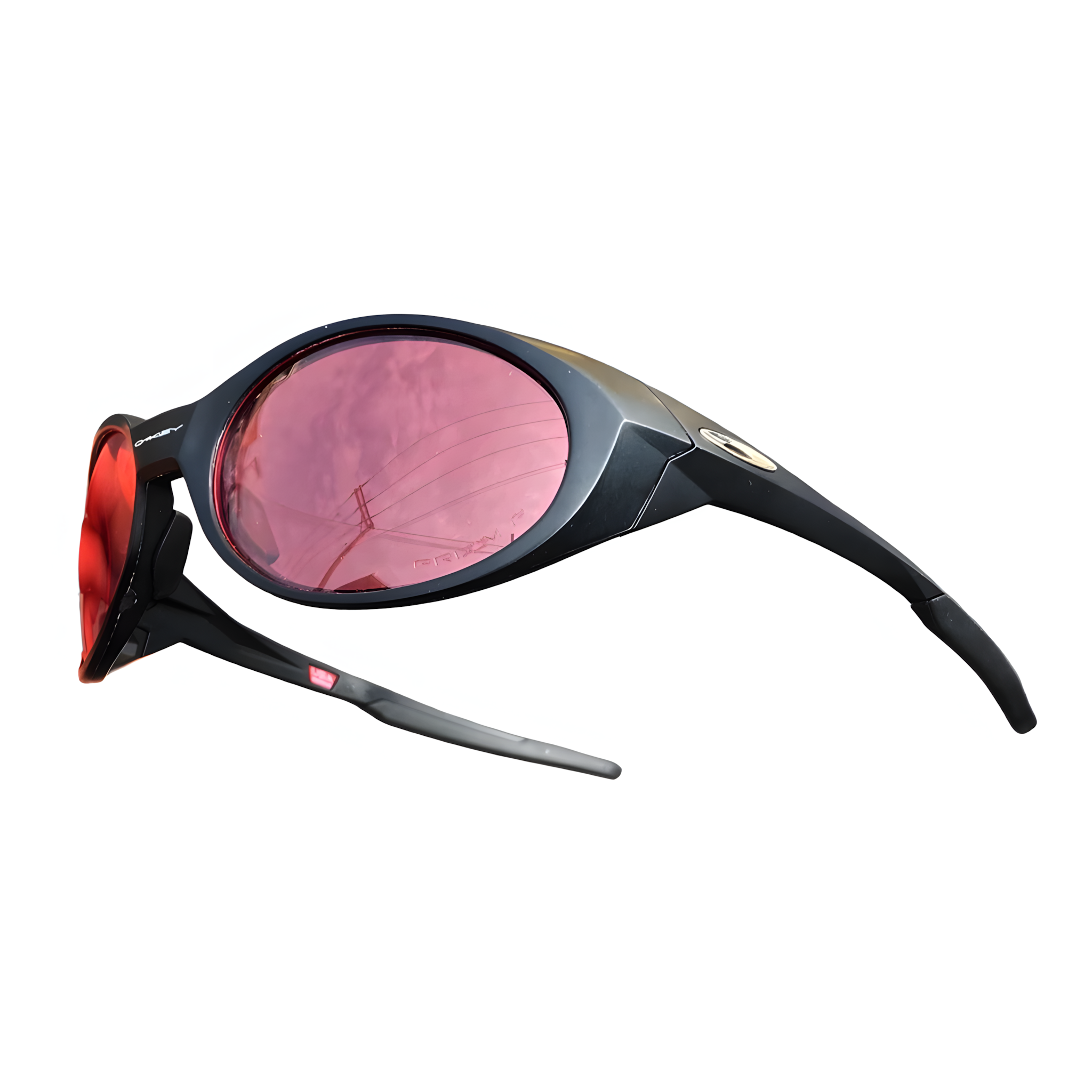 Eye Jacket — Preta Lente Rosa Transparente
