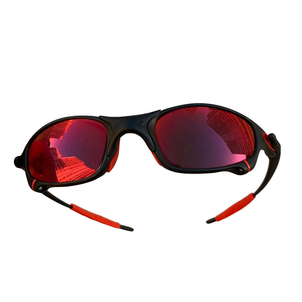 Juliet — Carbon Lente Dark Ruby Kit Vermelho