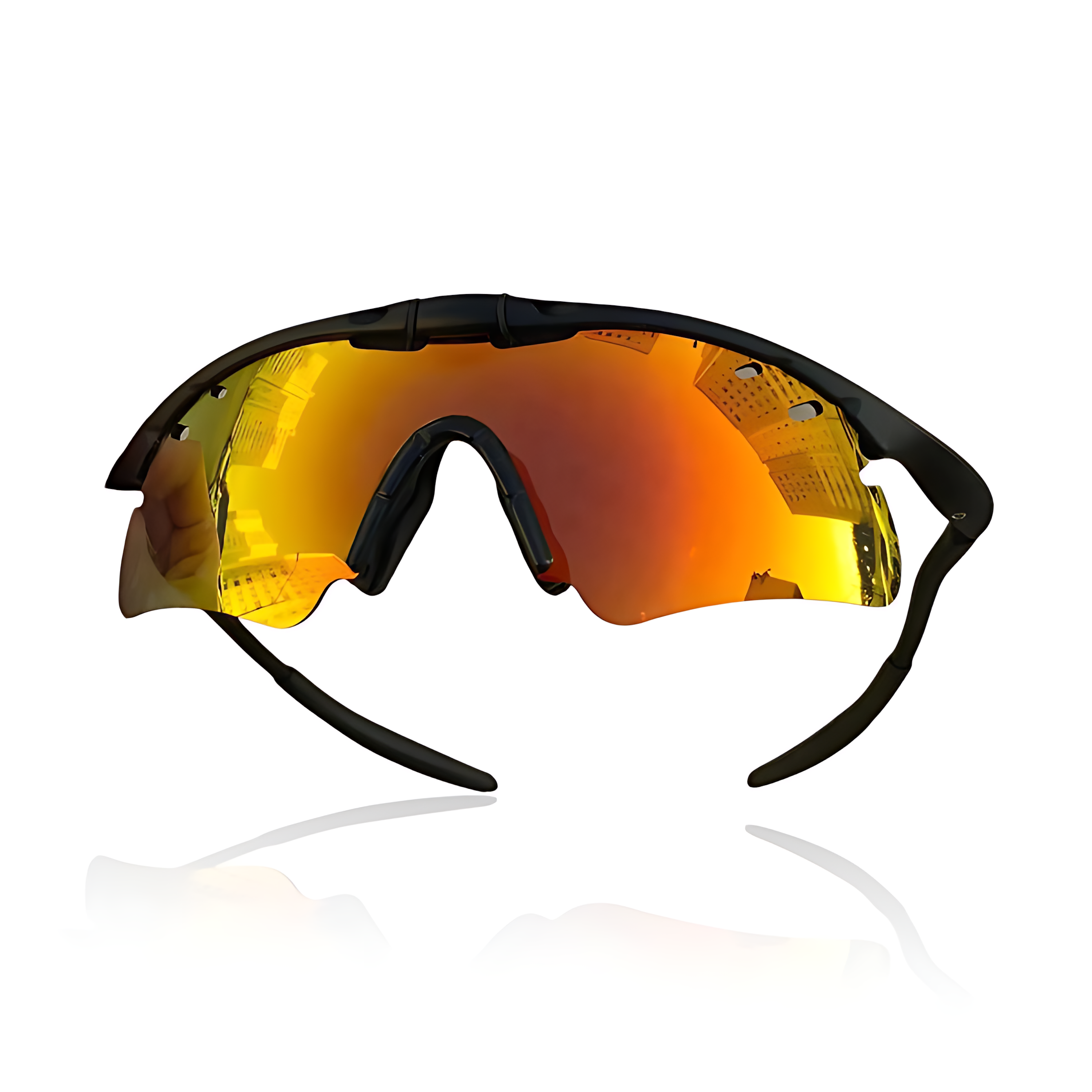 M Frame — Preta Lente Ruby